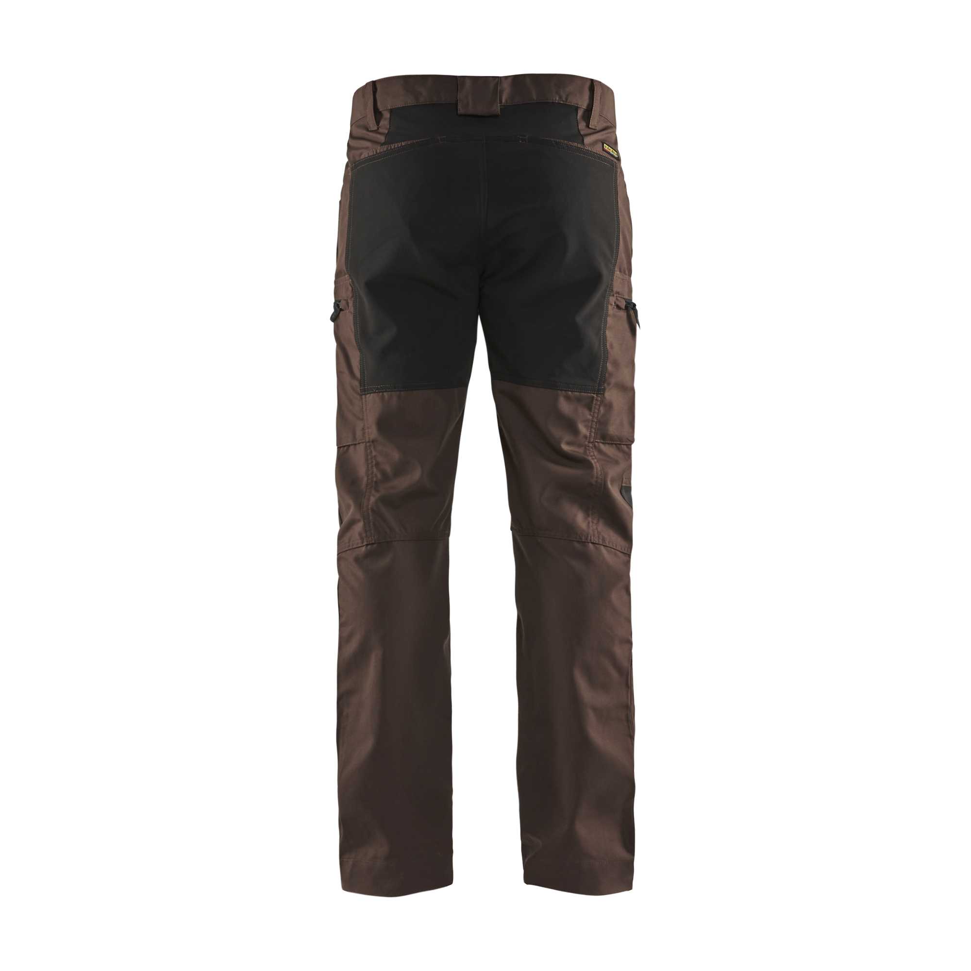 BLAKLADER 14591845 Service Trousers with Stretch Work Trousers Men - stretch panels